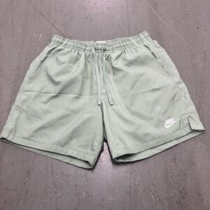 Nike Men's Medium Woven Sportswear Shorts Green DR5678-006 Athletic Workout